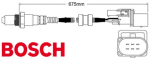 2 X BOSCH PRE CATALYTIC OXYGEN O2 SENSOR FOR HOLDEN ALLOYTEC LY7 LE0 LCA 3.6L V6 - Picture 1 of 1