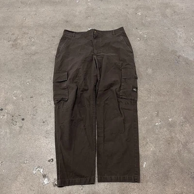 Pantalones Alo Cargo Ripstop Para Hombre 34R Beige Botón a Presión Bolsillos Pantalón Informal Caminata Foto 1 de 4