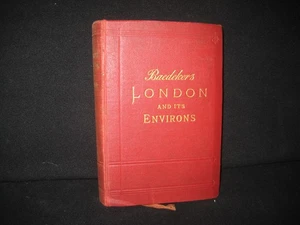Baedeker 1923 , London and its Environs - Bild 1 von 2