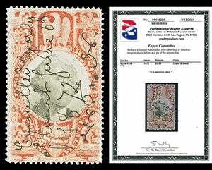 Scott R146 1872 $2.50 Third Issue Revenue Used Fine Cat $125 with PSE CERT - Picture 1 of 1