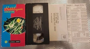 VHS Bubblegum Crash Ep. 1 Illegal Army 1994 Anime Eng. Subtitles + Inserts - Picture 1 of 2