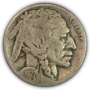 Münze Buffalo Nickel 1927-D Auswahl sehr gut sehr guter Erhaltungszustand +/f #27688 - Bild 1 von 3