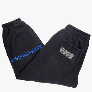 Kidsuper Studios Embroidered Stitch Drawstring Waistline Sweatpants Medium 32 - Picture 1 of 9