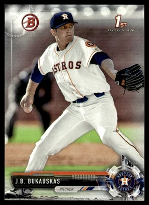 2017 Bowman Draft J.B. Bukauskas Houston Astros #BD-143 - Image 1 of 2