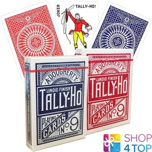 2 PONTS VÉLO COMPTAGE HO CERCLE CARTES À JOUER INDEX STANDARD LINOÏDE 1 ROUGE 1 BLEU - Photo 1 sur 12