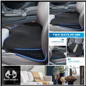 Memory Foam Keilkissen | Sitzhöhe +3 Zoll | Atmungsaktives Mesh - Bild 1 von 7