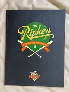 1995 Cal Ripken Jr Official Commemorative Book ‘95 Baltimore Orioles Great Shape - Picture 1 of 3