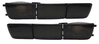 Blinker Lange Blenden Stoßstangenblinker für VW Golf 3 Vento Rauchglas Schwarz - Bild 1 von 4