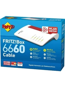 AVM FRITZ!Box 6660 Cable frei für alle Anbieter | Zustand: Sehr gut - Bild 1 von 4