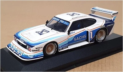 Minichamps 1/43 Scale 430 798501 Ford Capri Gr.5 1979 Sachs H.Ertl - White/Blue - Image 1 of 4