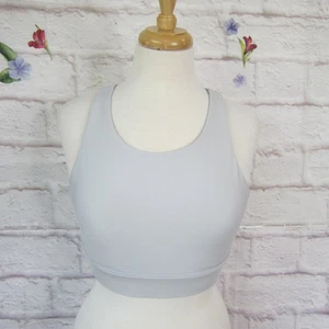 FABLETICS No-Bounce Sports Bra Size Medium Gray $69.95 - Picture 1 of 5