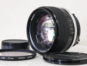 [MINT+++] Nikon Ai-s Ais Nikkor 85mm f/1.4 Portrait SLR MF Lens From JAPAN - Picture 1 of 19