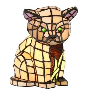 Tiffany Lovely Cat Table Lamp Handmade Stained Glass Animal Night Light,Accen... - Bild 1 von 7