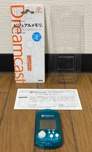 Dreamcast  * AQUA BLUE VMU   * Japan  HK-7007-03 - Picture 1 of 1