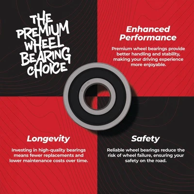 Kit de sello de cojinete de rueda delantera All Balls 25-1368 para Harley XL883C personalizado 06 Foto 1 de 2