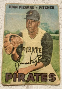 1967 Topps Venezuelan Juan Pizarro Spanish Back Rare #272 Pittsburgh Pirates - Bild 1 von 2