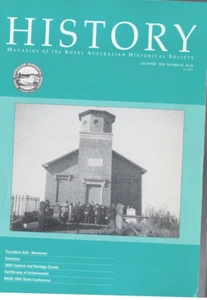 Royal Australian Historic Society, revista, DICIEMBRE 2004 - Imagen 1 de 1