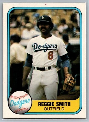 1981 Fleer Baseball #111 Reggie Smith DODGERS EX Centered Nice Card - Image 1 of 2