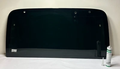 Fits: 1997 to 2002 Jeep Wrangler 2 Door Back Glass Window Heated No Molding - Image 1 of 4