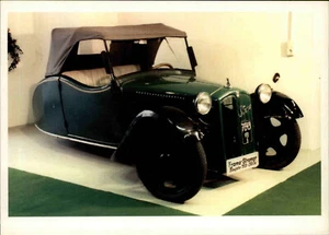 Fahrzeugmuseum Frankenberg Sachsen Auto Typ FRAMO (anno 1933) Postkarte ungel. - Picture 1 of 2