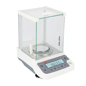 Bilancia analitica ad alta precisione 0,0001 g con display USB e LCD - Foto 1 di 24