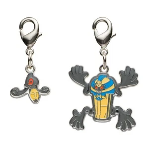 Pokemon Center National Zukan Metal Charm 562 563 Yamask Cofagrigus Unova - Imagen 1 de 1