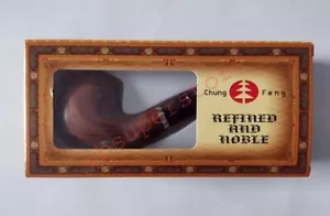 Pipa con filtro Chung Feng Pipe Boxed Resina Nuova Materiali di qualità Durevole - Foto 1 di 6