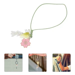 Creative Flower Keychain Phone Charms Strap Decorative for Cellular Phones - Afbeelding 1 van 12