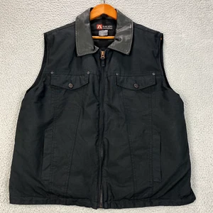 Kakadu Traders Vest Men Medium Black Zip Concealed Carry Australia Hunting 8MV03 - Picture 1 of 19