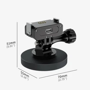 Magnetic Action Camera Mount Car Holder for DJI Action 5pro Charging Base - Picture 1 of 27
