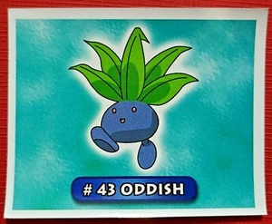 1999 Navarrete Pokemon Cromo #043 Oddish South America Edition PERU Nintendo - Bild 1 von 2