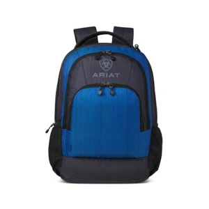 Mochila ligera de poliéster azul y negro ARIAT - Imagen 1 de 3