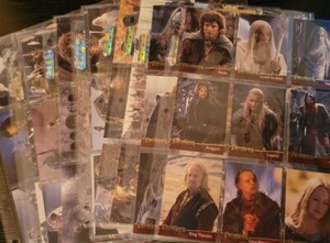 Lord Of The Rings The Two Towers 2002 Topps Complete 90 Card Set LOTR