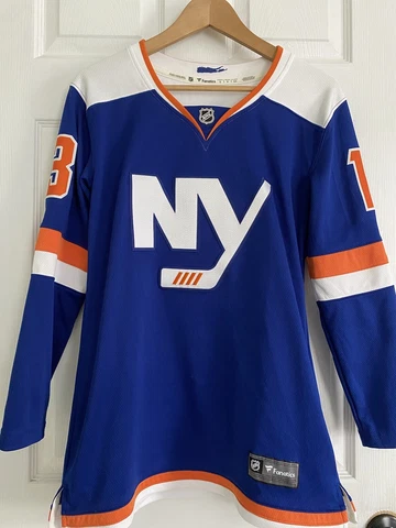 30310 New York Islanders BLUE Breakaway Hockey Jersey Womens NUMBER 13 BARZAL Cover