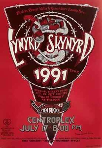 Lynyrd Skynyrd Concert Poster 2001 Centroplex Poster 11 X 17 Framed - Picture 1 of 2