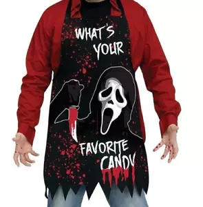 Ghost Face Scream Halloween Horror Apron NEW - Picture 1 of 1