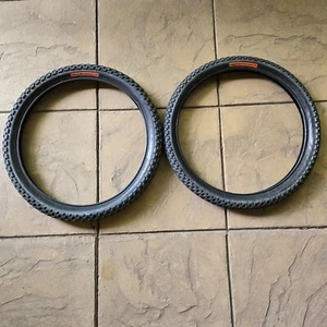 Primo Dirt Monster 20" Tires 1.95" 2.20" Pair Mid School BMX - Picture 1 of 17