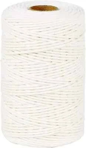 Perkhomy Cotton Butchers Twine String 500 Feet 2Mm Twine for Cooking Food Safe C - Picture 1 of 6