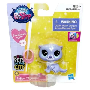 Littlest Pet Shop Pets in the City - INDIGO OTTERSON #177 (Sweetheart Pet) - Imagen 1 de 2