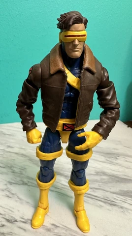 Marvel Legends Cyclops Love Triangle 6 Inch Action Figure From 3 Pack Cover