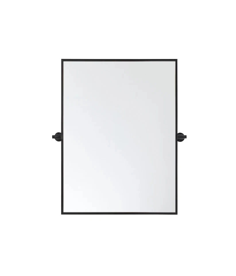 Elegant Lighting Everly 24" x 32" Transitional Rectangular Framed Wall Mirror Bl - Image 1 of 1