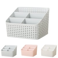 Storage Organizer Room Cabinet Plastic Drawer Hardware Screw Container Bin 5grid