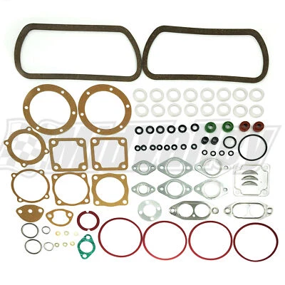 Complete Engine Gasket Set For Volkswagen Super Beetle Air Cooled 1600 Dual Port Foto 1 de 4