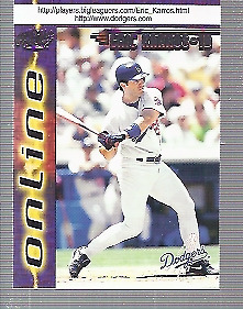 1998 Pacific Online Baseball Card #375 Eric Karros
