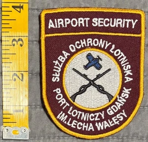 Patch Sicurezza Aeroporto Polonia Polacco Lech Walesa - Foto 1 di 2