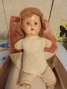 FOR PARTS, ??Reiter 40er Jahre, Mohair Perücke & geformter Kopf Schreier Puppe Zusammensetzung/Tuch - Bild 1 von 24