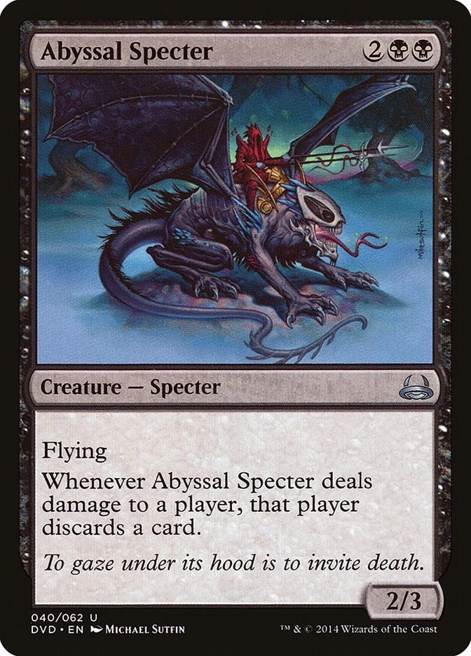 Abyssal Specter 40 LP Normal Duel Decks: Anthology MTG EN - Image 1 of 1
