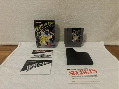 Skate or Die (Nintendo NES, 1988) Auténtico PROBADO EN CAJA ENVÍO GRATUITO Foto 1 de 4