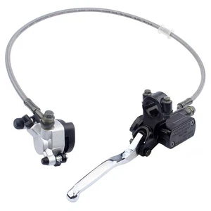 Front Hydraulic Disc Brake Kit for 47-49CC Mini Motorcycle Racing Assembly - Picture 1 of 5