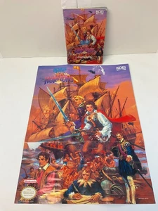 SNES *Uncharted Waters New Horizons* Super Nintendo **solo mappa/poster e manuale** - Foto 1 di 16